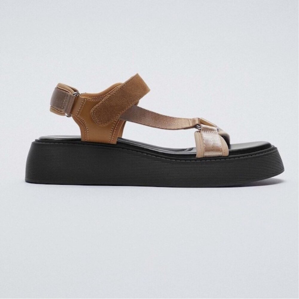 Zara Strappy Sandal - Picture 6 of 9
